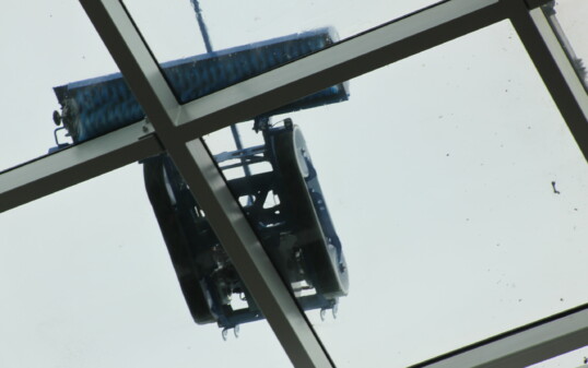 Robot For Glass Roof Cleaning